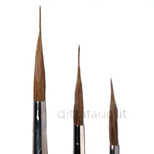 Pennello con serbatoio Tedesco pelo di bue chiaro - Ingrosso per la Ceramica | Ditta Fauci