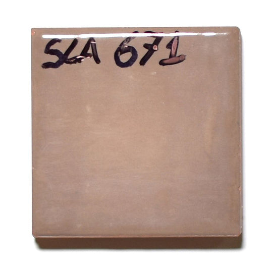 SLA 671 Tortora AP Smalto Colorato Apiombico - Ingrosso per la Ceramica | Ditta Fauci