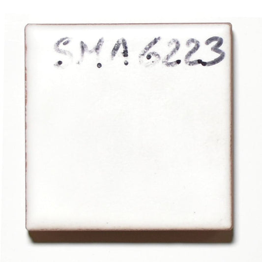 SMA 6223 Bianco opaco | Smalti Lucidi Apiombici Matt - Ingrosso per la Ceramica | Ditta Fauci