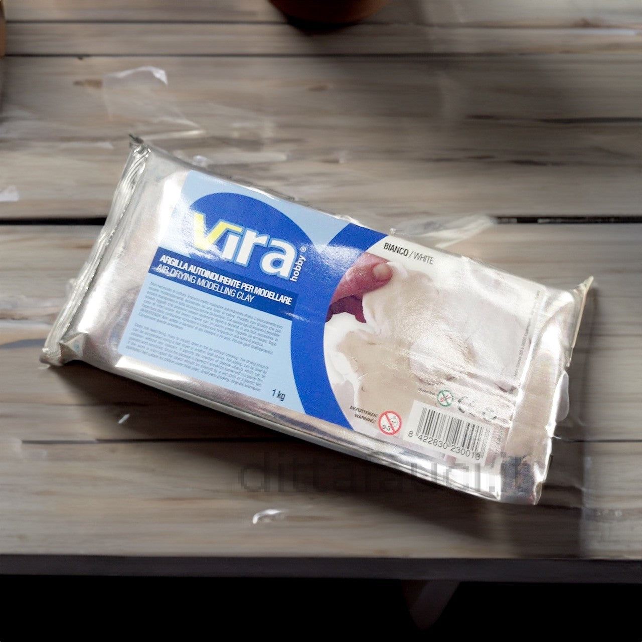 DAS Argilla Da Modellare Bianca - 0.5 Kg Per Creatività E Fai Da Te - Foto 5