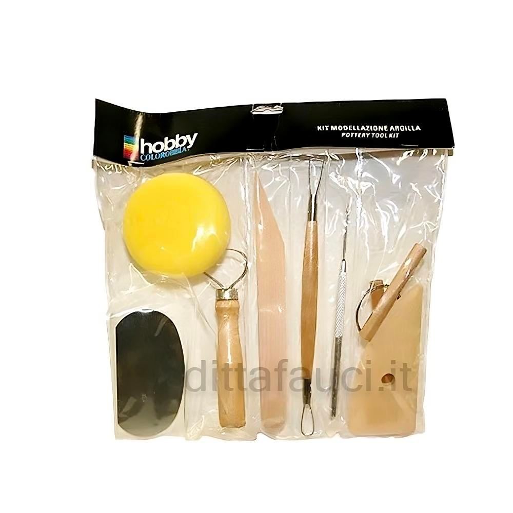 Argilla Rossa + Kit Modellazione Colorobbia - Ingrosso per la Ceramica | Ditta Fauci
