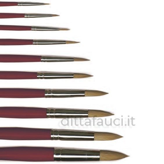 Set di 9 pennelli da pittura di diverse forme Set di 9 pennelli da pittura di diverse forme