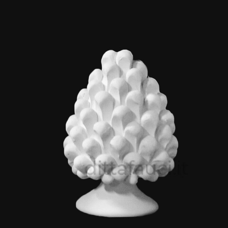 Pigna in biscotto h 25 cm artigianale | Semilavorati in ceramica - Ingrosso per la Ceramica | Ditta Fauci