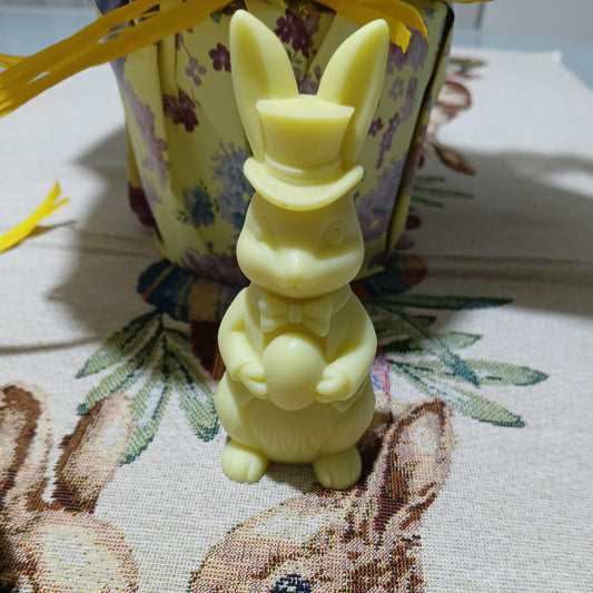 Candela Coniglio Soldato Con Uovo Di Pasqua