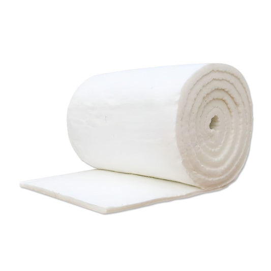 Rotolo di fibra di ceramica isolante, resistente alle alte temperature fino a 1100°, larghezza 600mm, spessore 25mm, ideale per isolamento termico e protezione antincendio. Supporti e accessori per forni, AVADA - Best Sellers, Collezione Ditta Fauci, AVADA Email Marketing - Best Sellers, AVADA Email Marketing - Newest Products