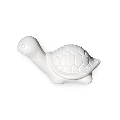 Pack 5/10pz Tartaruga in Terracotta Grezza da Decorare