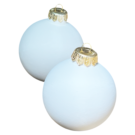Pallina di Natale in biscotto grezzo da decorare 5/10 pz