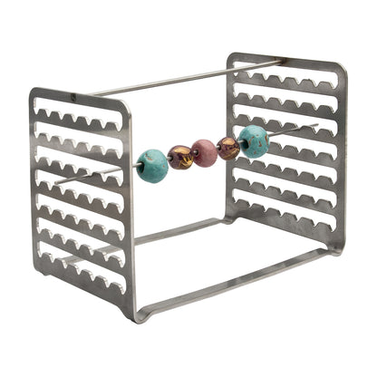 Multistand Acciaio Inox 6 Barre 20cm — Supporto Cottura Ceramica MHC 1850