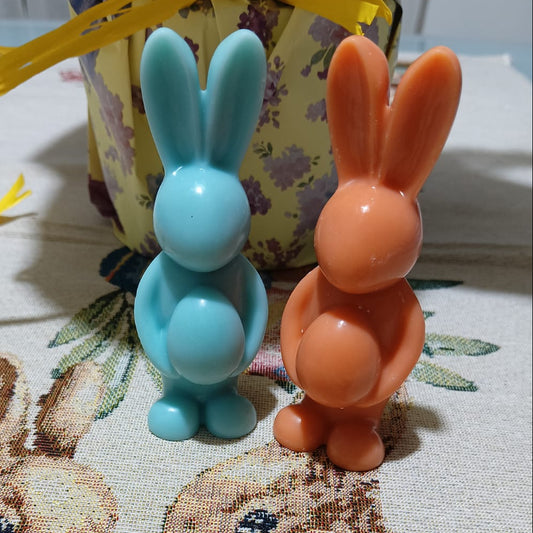 Candela Coniglio Soldato Con Uovo Di Pasqua