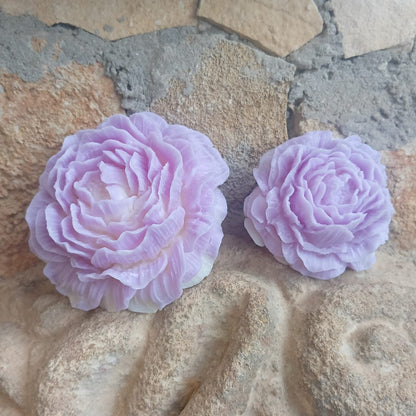 Candela Peonia in Cera
