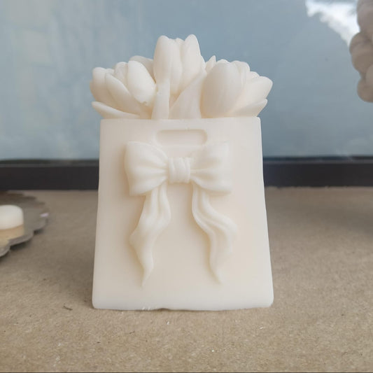 Candela Borsa con tulipani