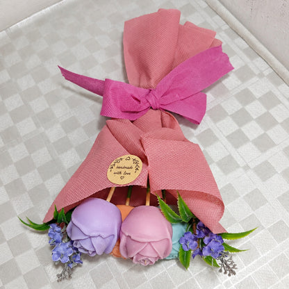 Candela Bouquet Composto in Cera
