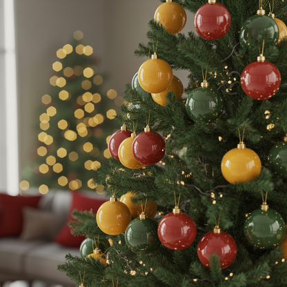 Pallina di Natale in biscotto grezzo da decorare 5/10 pz