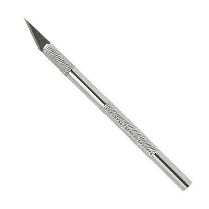 Bisturi in alluminio con lama per tagli di alta precisione, leggero e resistente, ideale per modellismo e lavori di artigianato di precisione, Attrezzi, Attrezzi vari, AVADA - Best Sellers, Collezione Ditta Fauci, AVADA Email Marketing - Best Sellers, AVADA Email Marketing - Newest Products