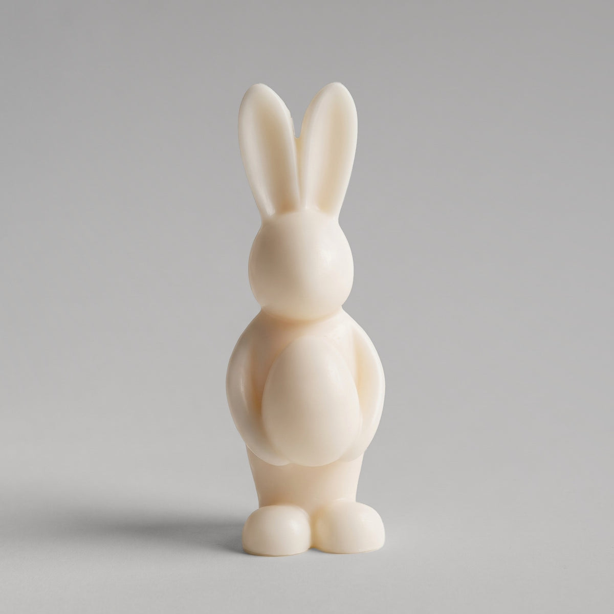 Candela Coniglietto 3D in Cera, colore Bianco