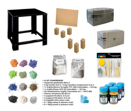 Kit Completo Accessori per Forni Alfa 1, 2 e 3, MHC 3749 Colorobbia
